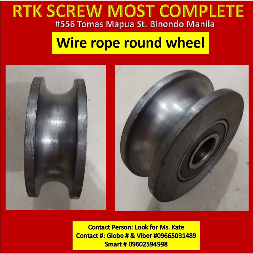 Wire rope round wheel, Commercial & Industrial, Construction Tools ...