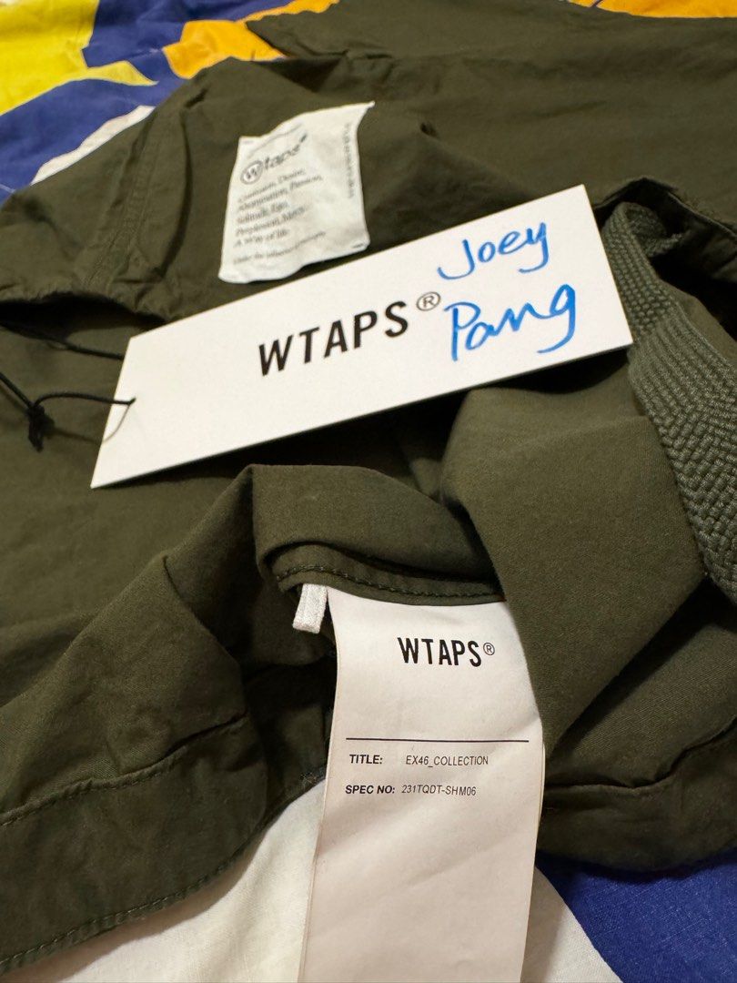 WTAPS SMOCK / SS / COTTON. WEATHER / Olive Drab Size 1 [ 231TQDT