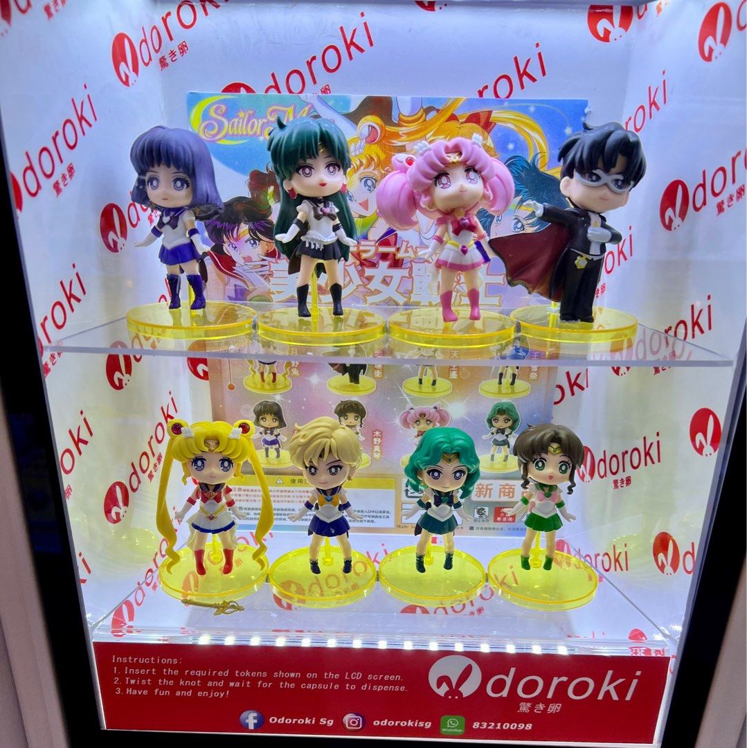 Odoroki Sailor Saturn/Pluto Capsule Toys, Hobbies & Toys, Toys & Games ...