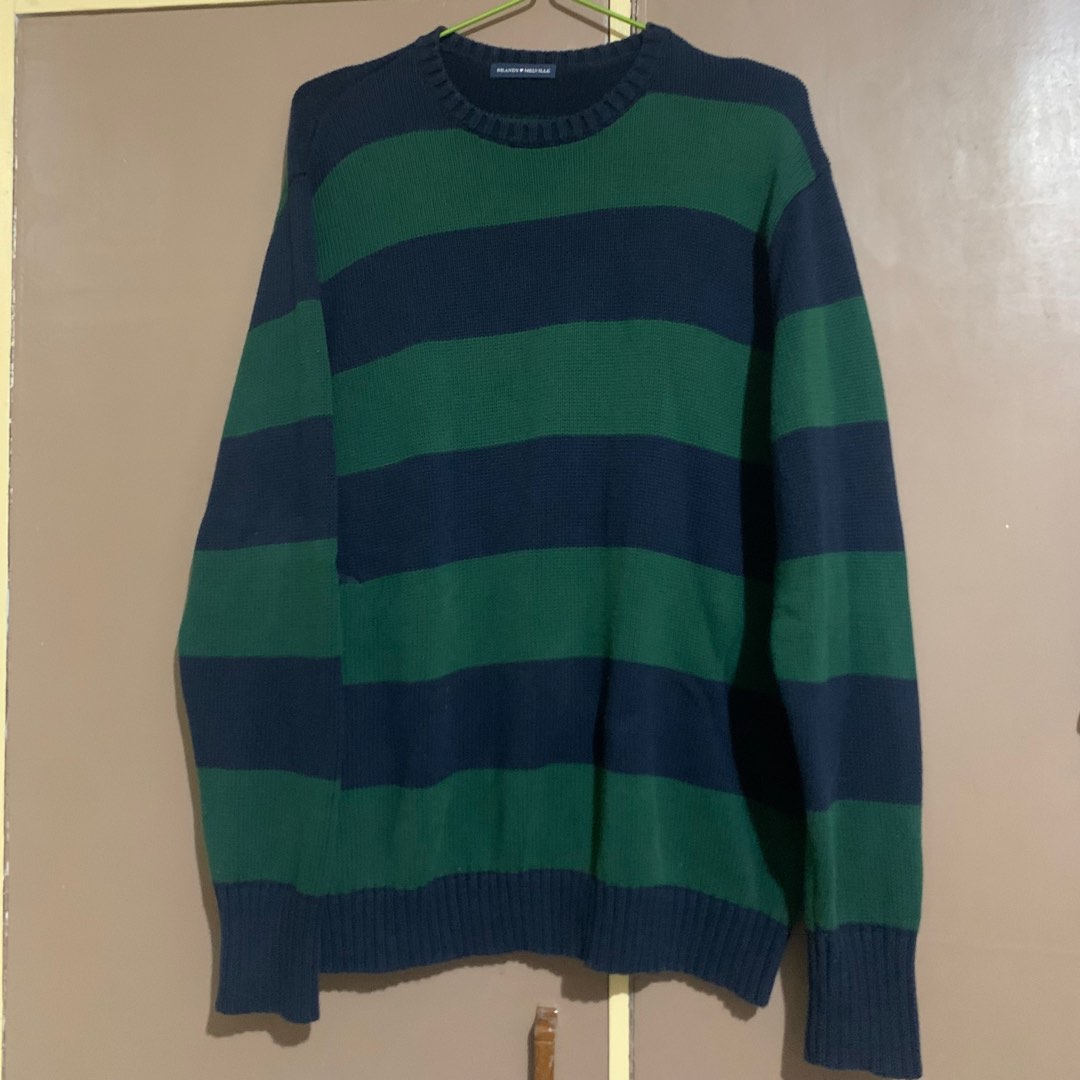 Y2k basic grunge knitted brandy melville striped sweater brianna, Women ...