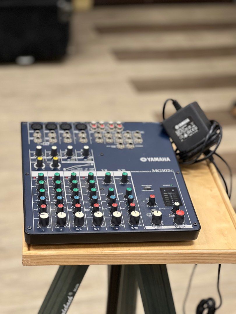 Yamaha MG102C 10 Channel Audio Mixer, Audio, Other Audio Equipment on