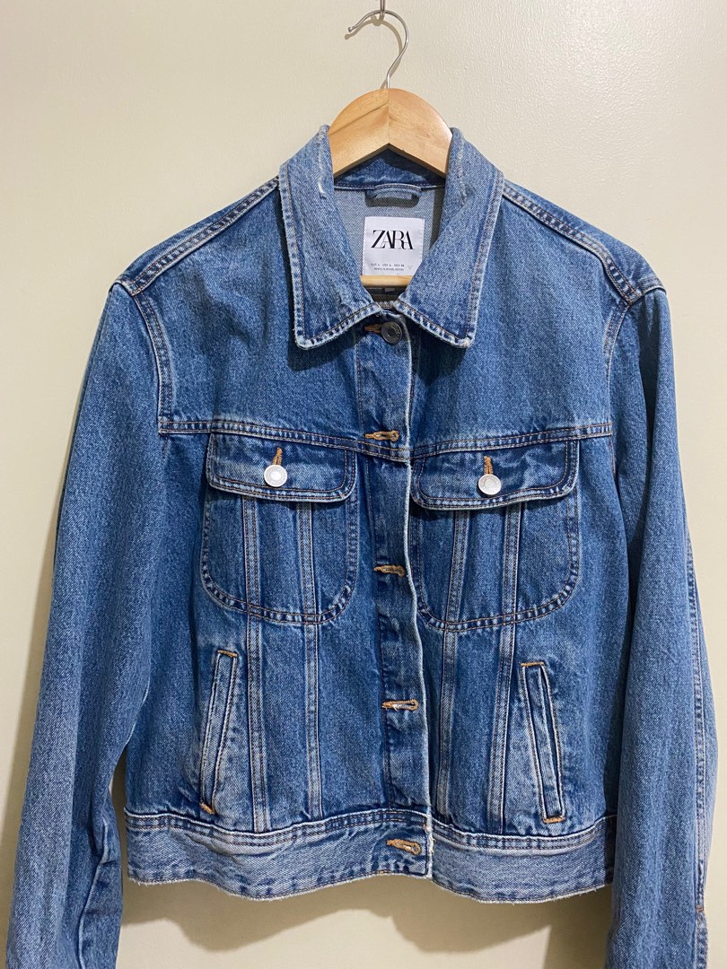 Zara denim jacket, Women's Fashion, Coats, Jackets and Outerwear on