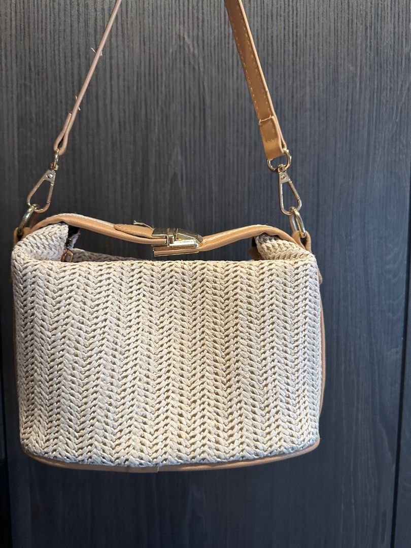 Rattan bag sale online
