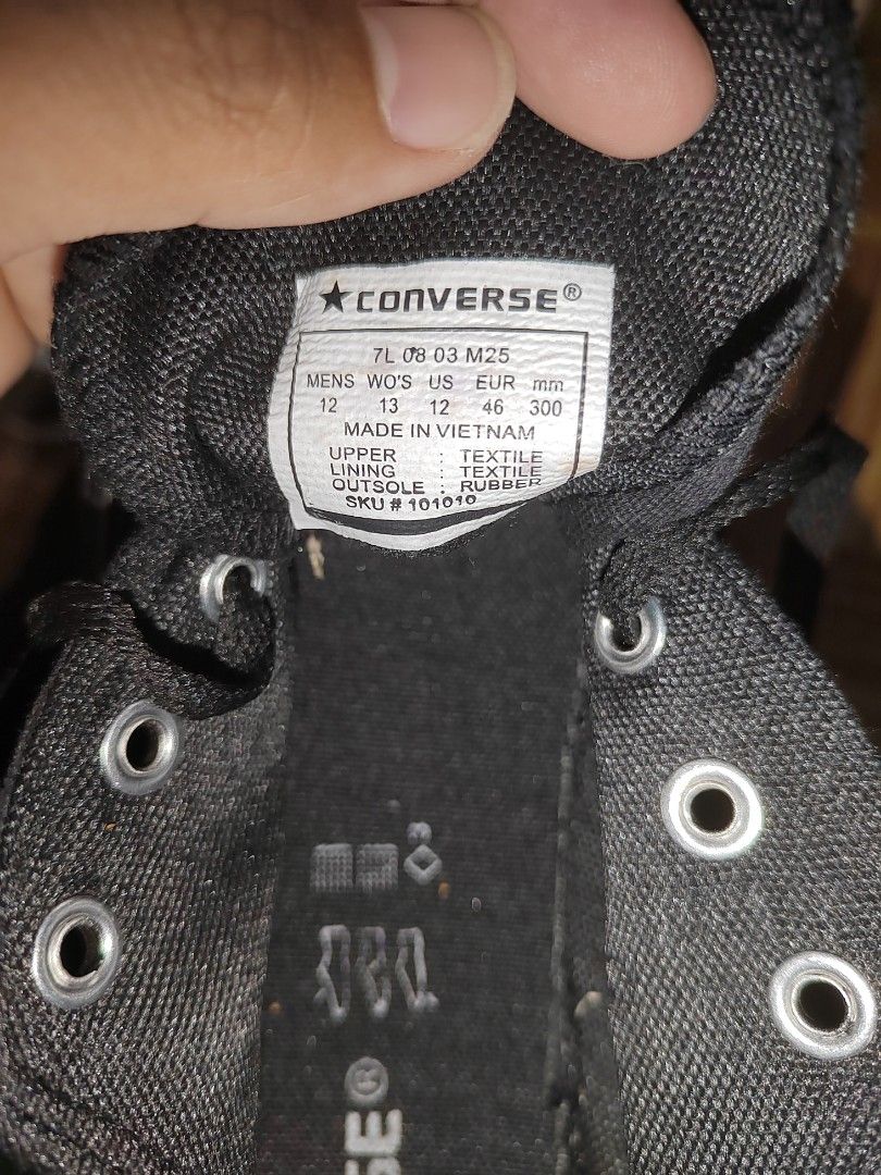 Converse sku hot sale 101010
