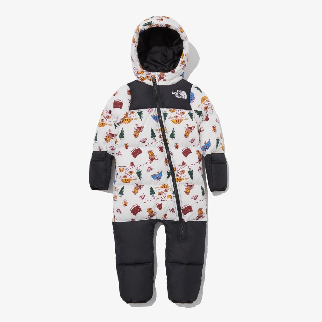 Infant north cheap face snowsuit