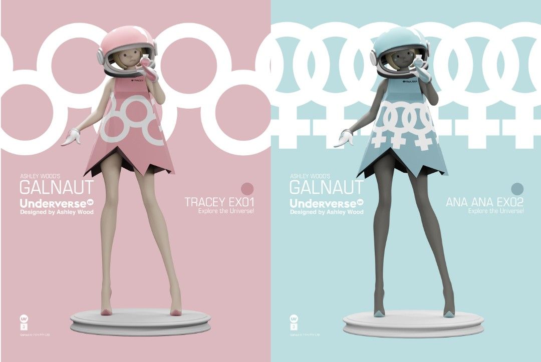 21cm Underverse 1/7 Scale Static Statue GALNAUT TRACEY GALNAUT ANA ANA