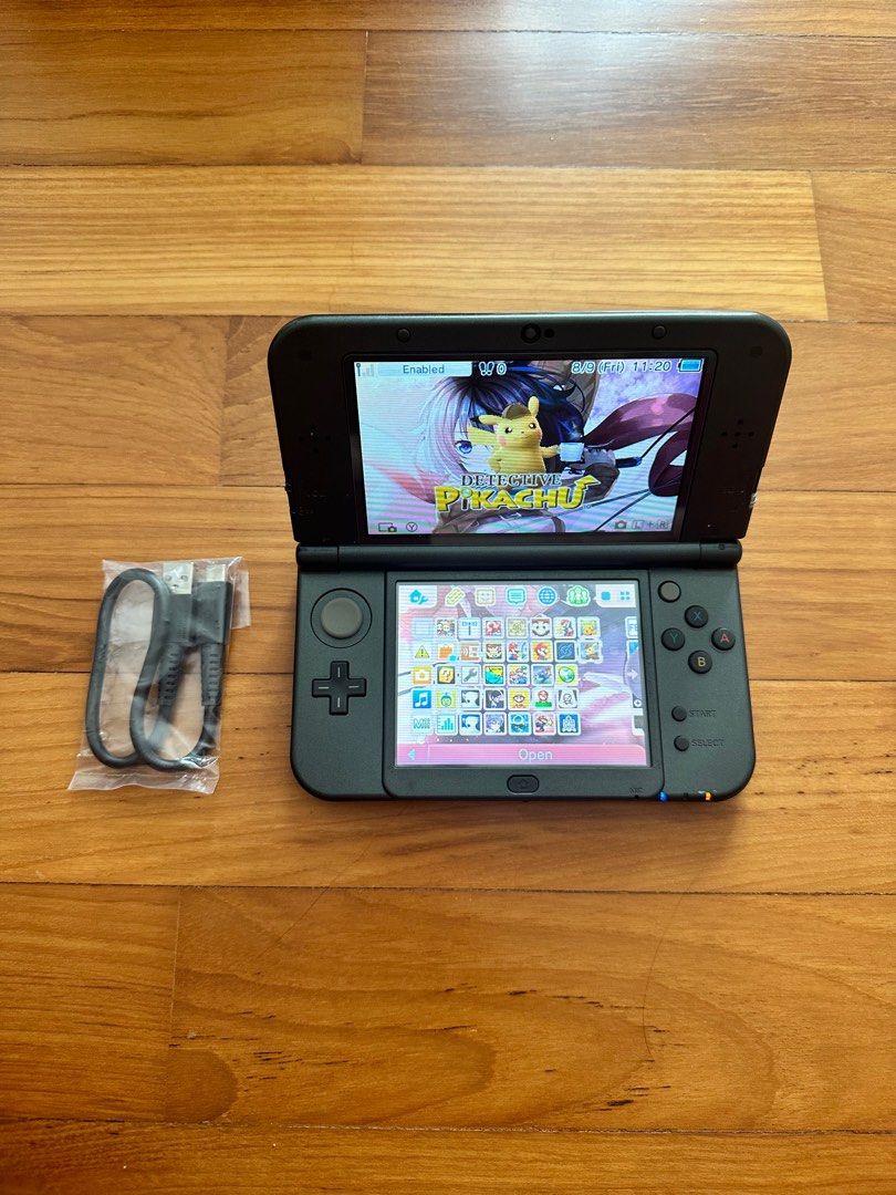 228 Sale New Nintendo 3DS XL Console Jet Black Video