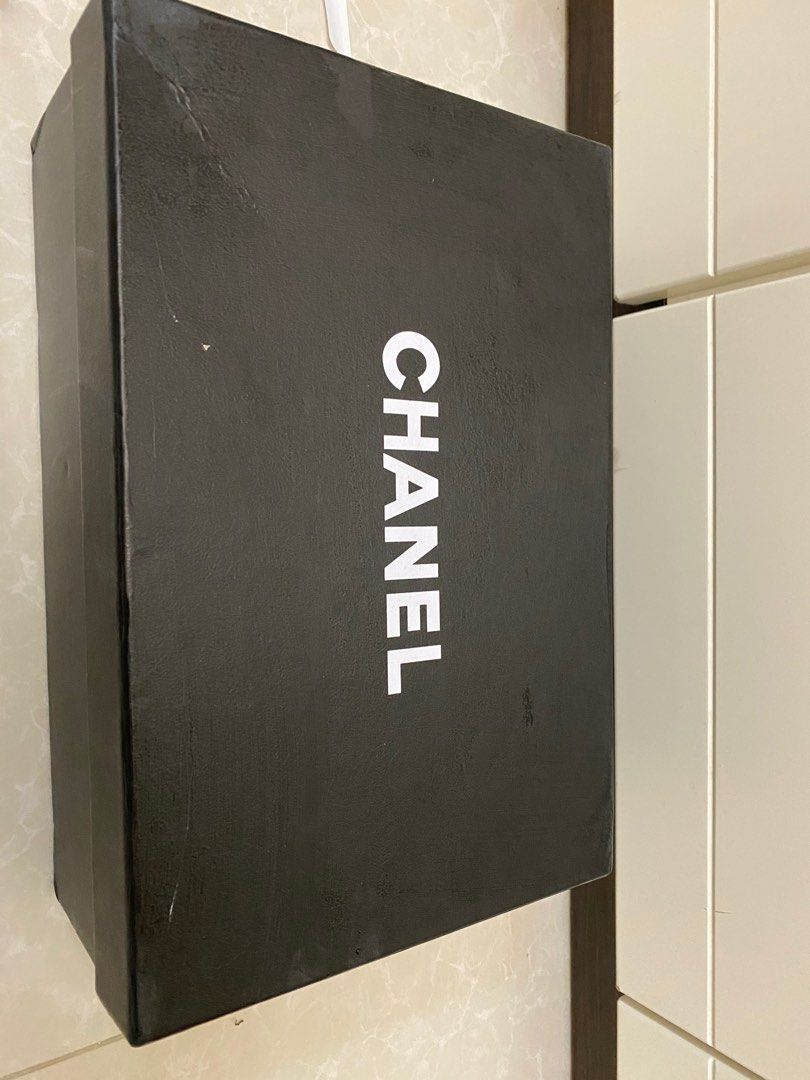 お礼や感謝伝えるプチギフト CHANEL 4箱 靴箱 ショップ袋