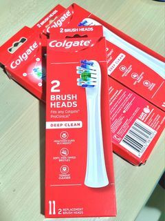 3 Boxes Colgate ProClinical 150 Power Sonic Electric Toothbrush Refill with Soft Bristles