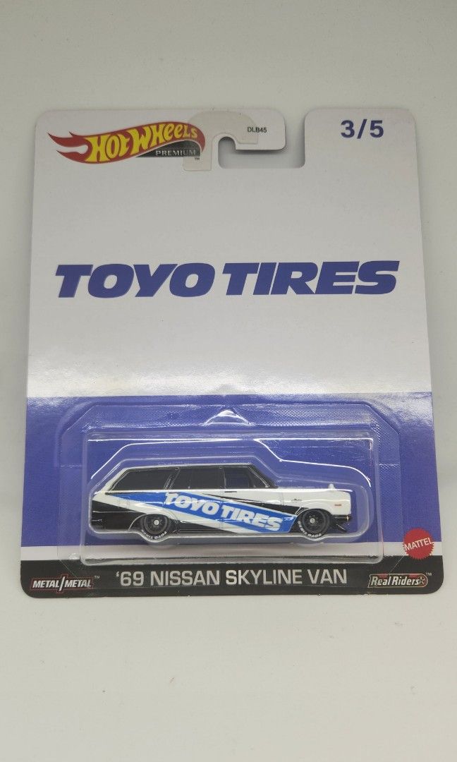 Hot Wheels 1/64 Nissan Skyline Van Advan 69 – Team Transport – Loose – Noir