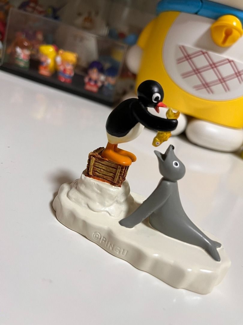 80後經典動畫pingu 企鵝家族, 興趣及遊戲, 玩具& 遊戲類- Carousell