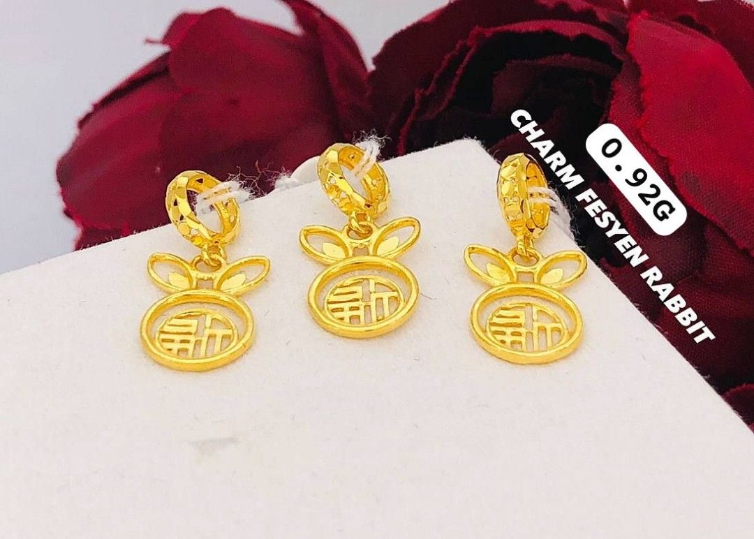 Gold charms on sale for sale