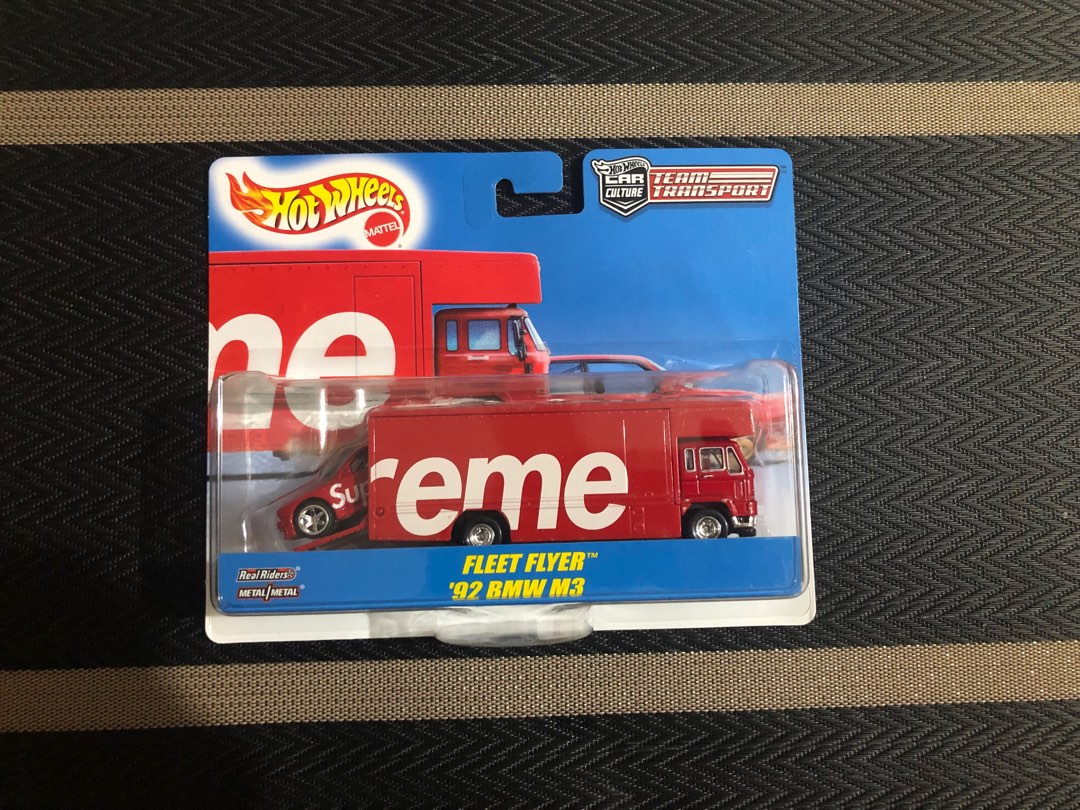 supreme hot wheels fleet flyer BMW-