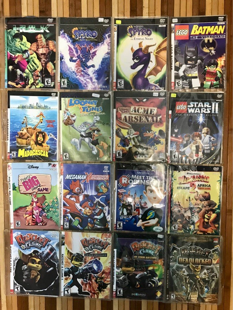 playstation 2 game lists