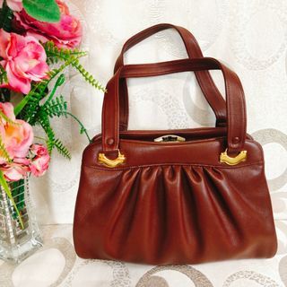 💯     % Authentic JAPAN®️ Genuine Leather     Kisslock Bag Purse