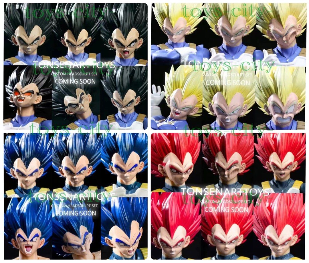 預訂 比達 dlc 頭 黑髮 超西 超紅 超藍 龍珠 shf 悟空 比達 s.h.figuarts bandai Dragon Ball ...
