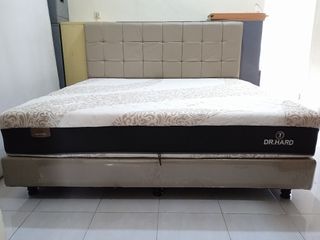 ⭐⭐⭐ DI JUAL SET SPRINGBED MERK LADY AMERICANA USA TYPE DR HARD ✅ MATRAS ORTHOPEDIC KERAS & BERAT 🔴 UK 200 X 200 / 7 KAKI 👍 KONDISI BEKAS, BERSIH SEPERTI BARU | SAHABAT PERABOT BEKAS MEDAN - 081269267783