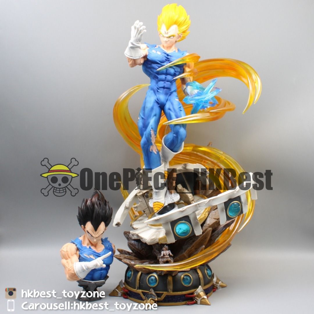 龍珠 Dragon Ball 比達 貝吉塔 超級撒亞人 魔人比達 最強誕生(44cm) [雙頭雕], 興趣及遊戲, 玩具 & 遊戲類 ...