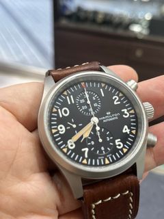 HAMILTON KHAKI FIELD 卡其野戰系列H71706830 AUTO CHRONO 自動上鏈機