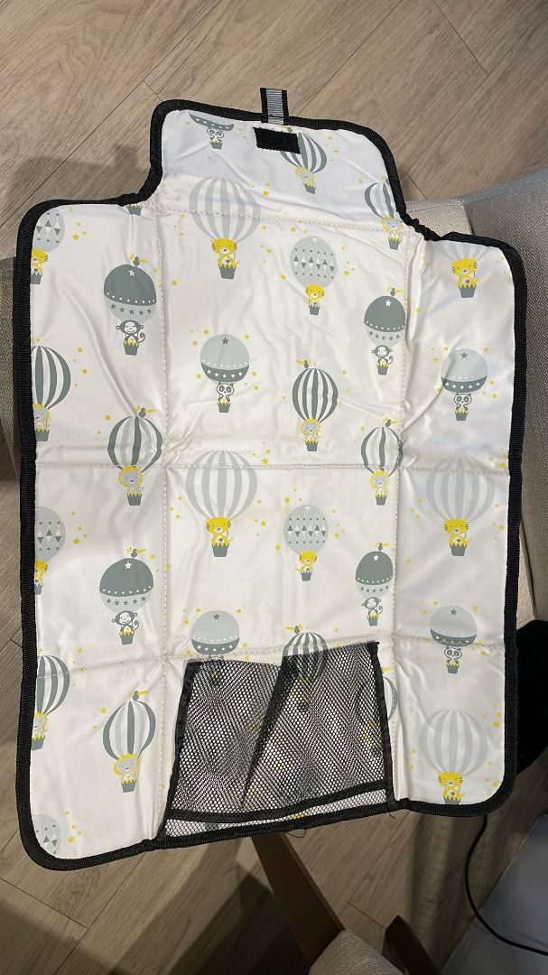 SG LOCAL STOCK 1366 Polar Gear Baby Portable Baby Changing Mat Wipe Clean Compact for Newborns Toddlers Travel Nappy Changing Bag with