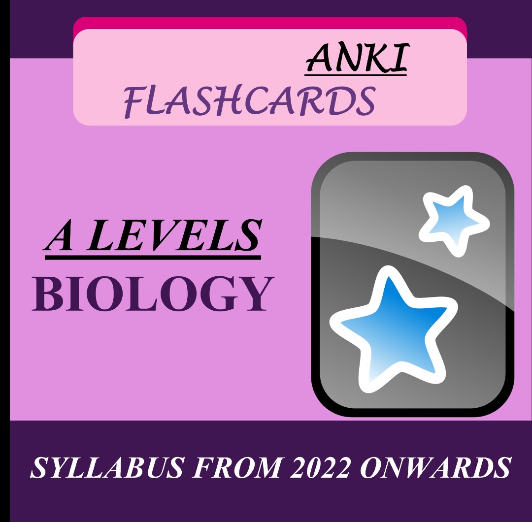 A Level Biology Flashcards Anki, Hobbies & Toys, Books & Magazines