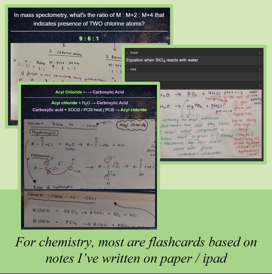 A Level Chemistry Flashcards Anki, Hobbies & Toys, Books & Magazines