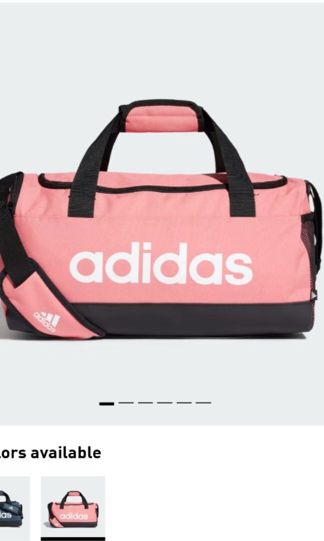 Adidas gym bag pink online