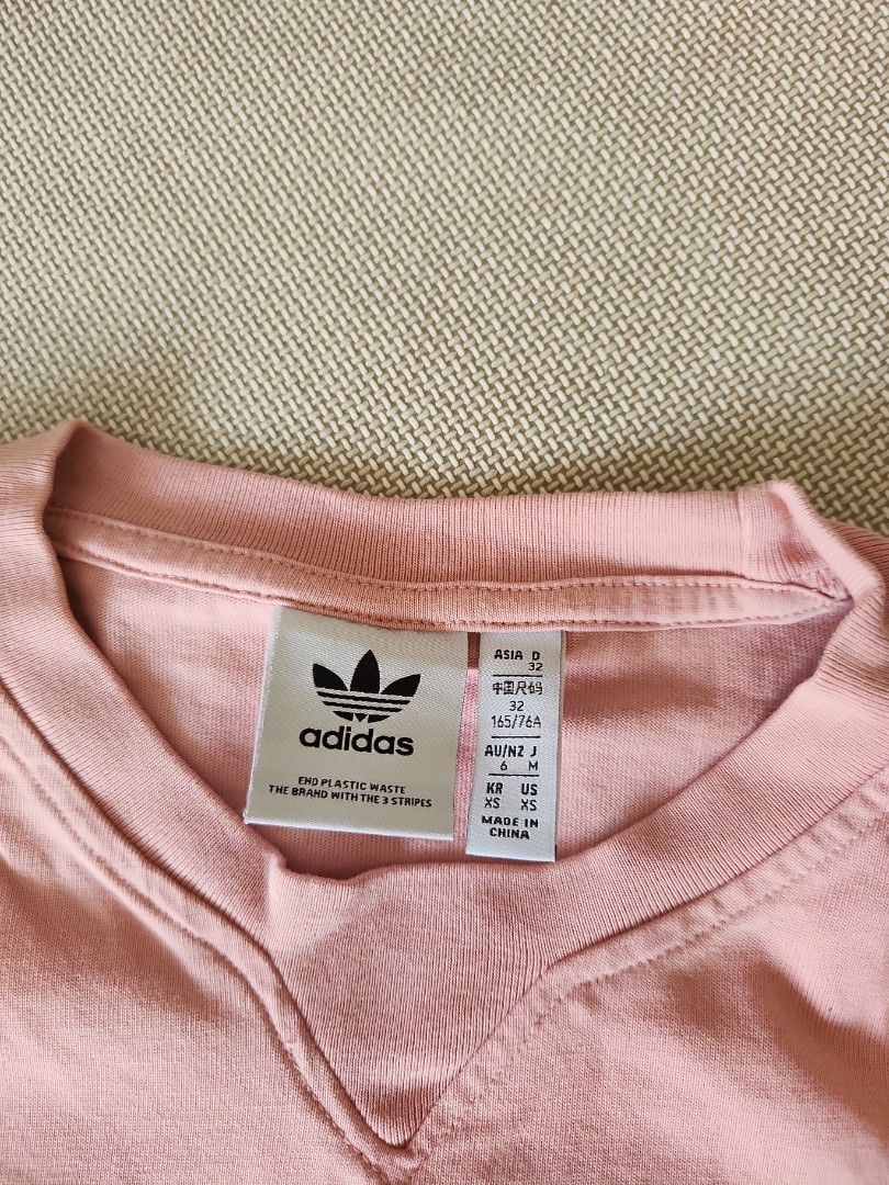 Adidas Originals pink tshirt