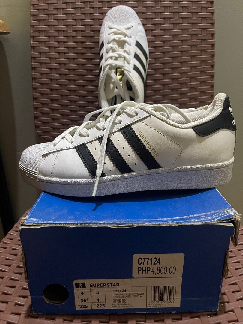Adidas superstar c77124 ftwwht/cblack/ftwwht online