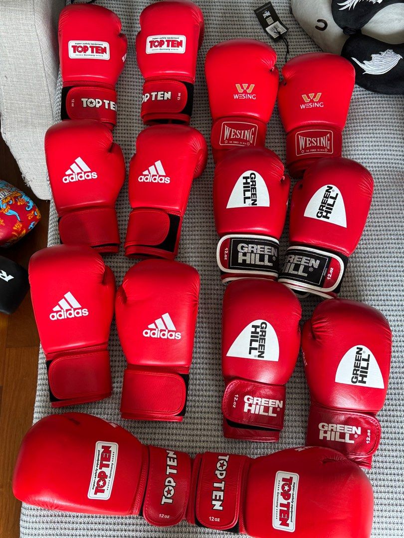 Adidas aiba outlet boxing gloves