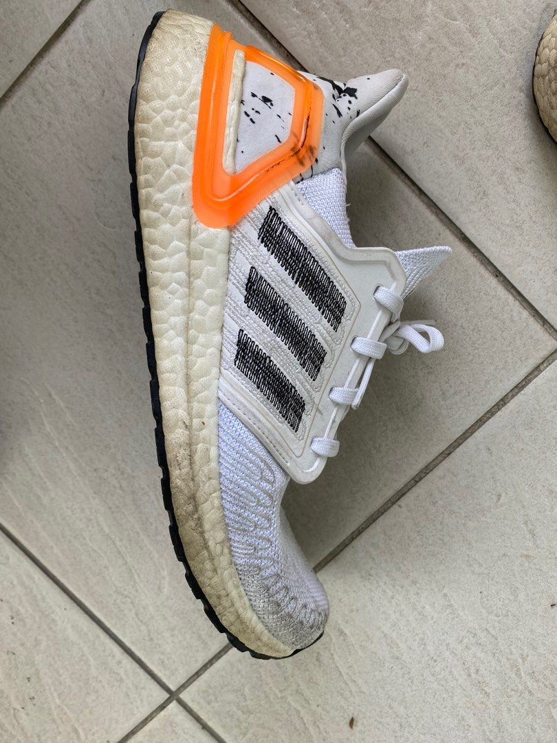 Ultraboost 20 top white orange