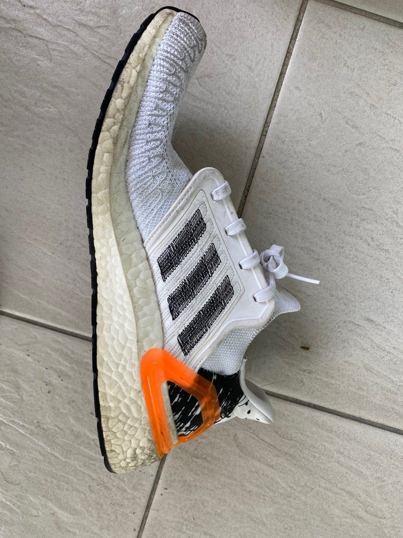Ultraboost 20 2025 white orange
