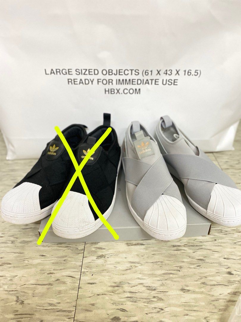 Women's superstar clearance slip on sneaker