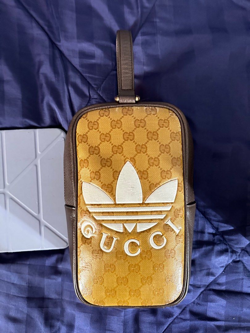 In Hand! Gucci x adidas Small Shoulder Bag | eBay