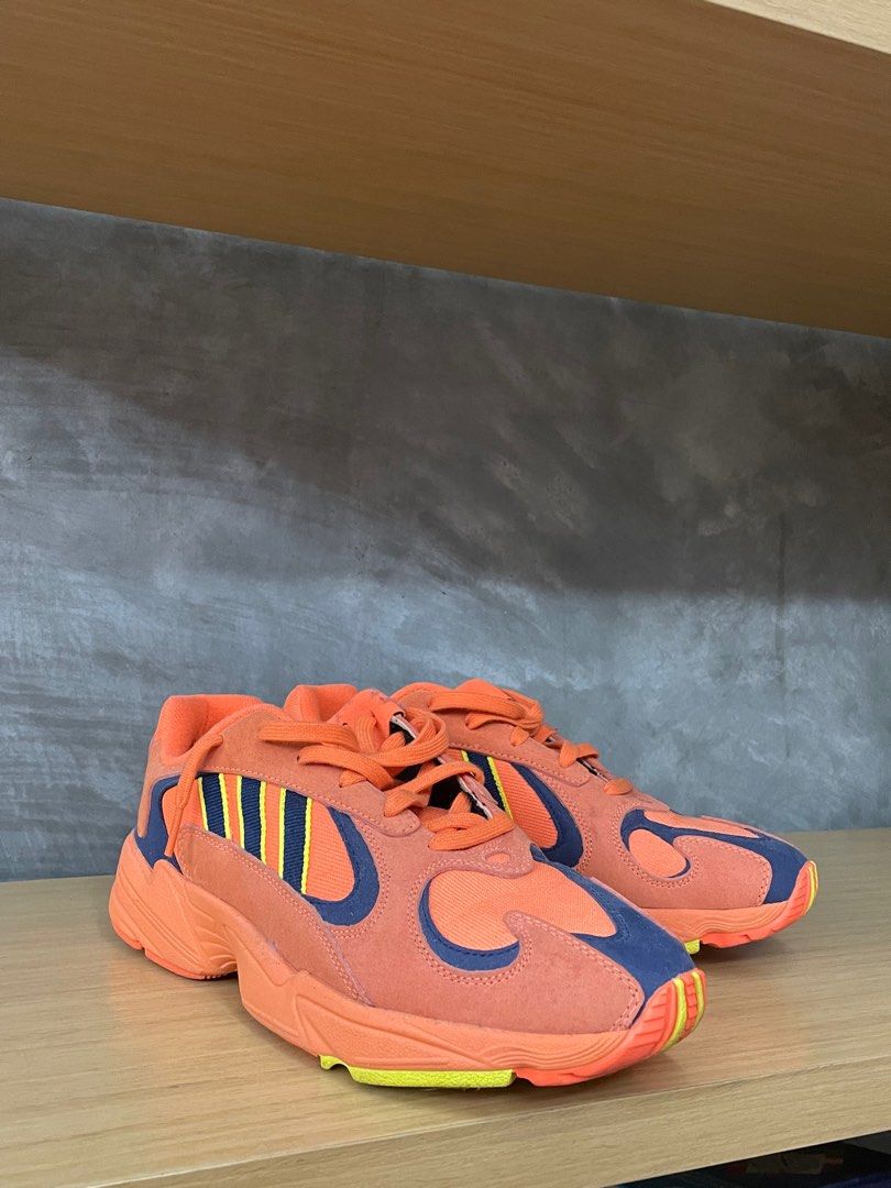 Adidas Yung 1 Dragonball Orange Yellow Men s Fashion Footwear Sneakers on Carousell