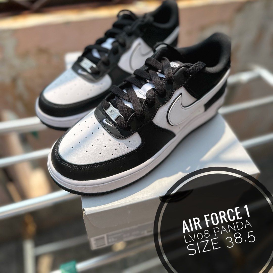 black and white platform air force 1