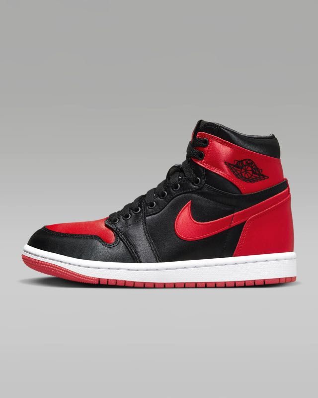 Air Jordan 1 Satin Men s Fashion Footwear Sneakers on Carousell