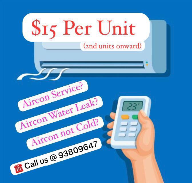 Aircon ServiceAircon Water LeakAircon Not ColdAircon Chemical Wash