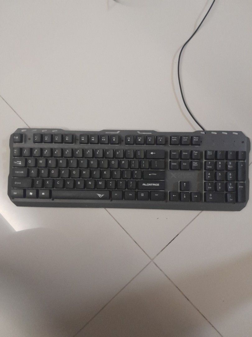 Alcatroz XCraft XC3000 Gaming Membrane Keyboard, Computers & Tech