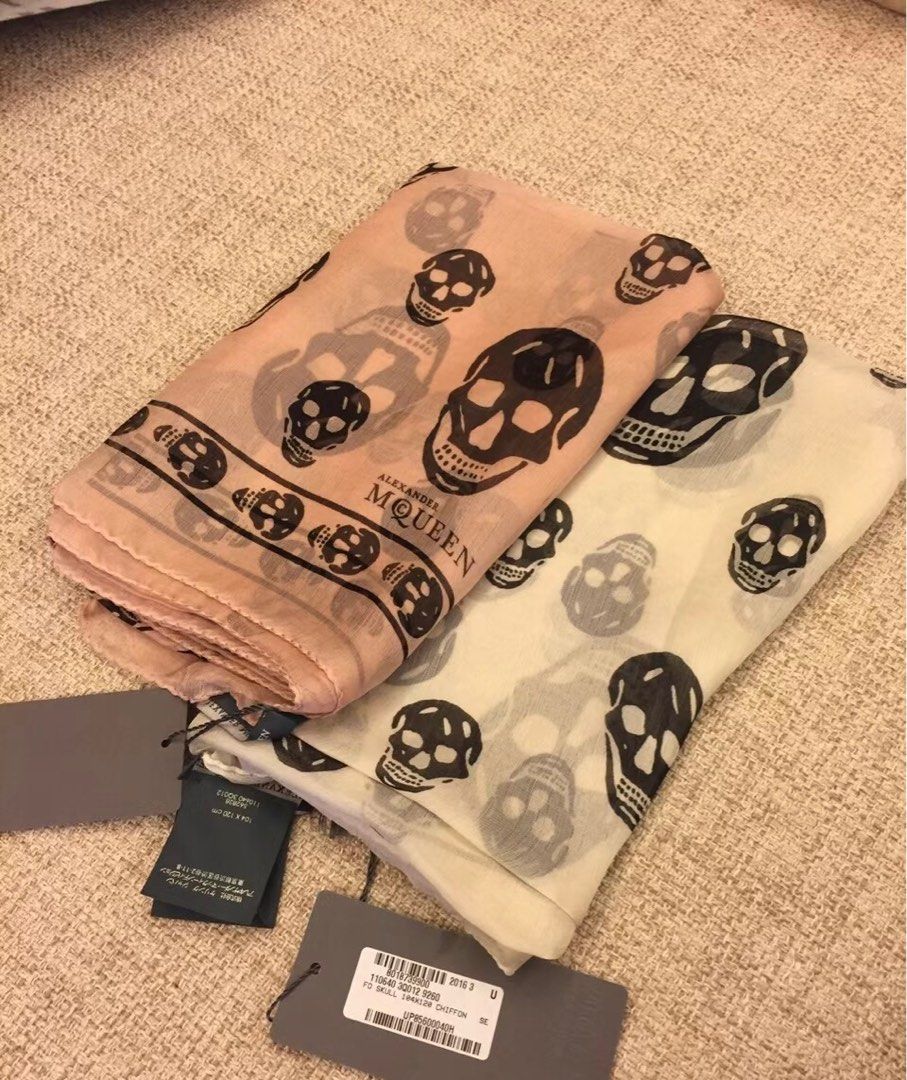 Alexander mcqueen scarf cheap outlet