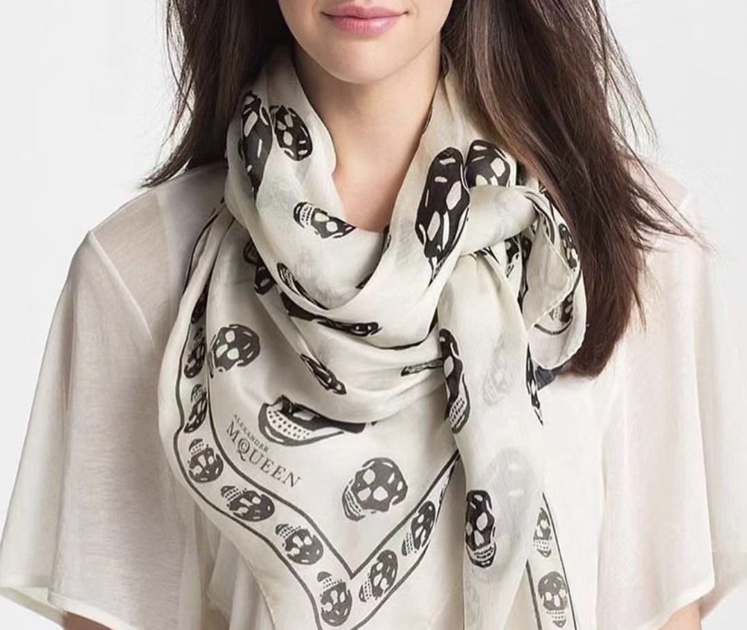 Alexander mcqueen scarves cheap