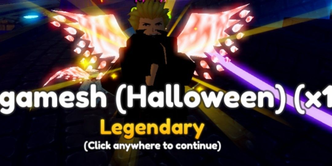 Skin Legendary Gilgamesh (Halloween) Anime Adventure