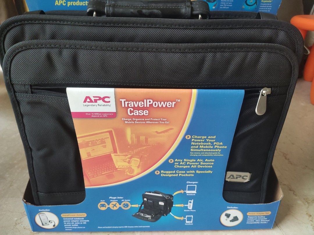 Very tough Authentic APC Laptop Bag Brief case Travel case Carrying Case