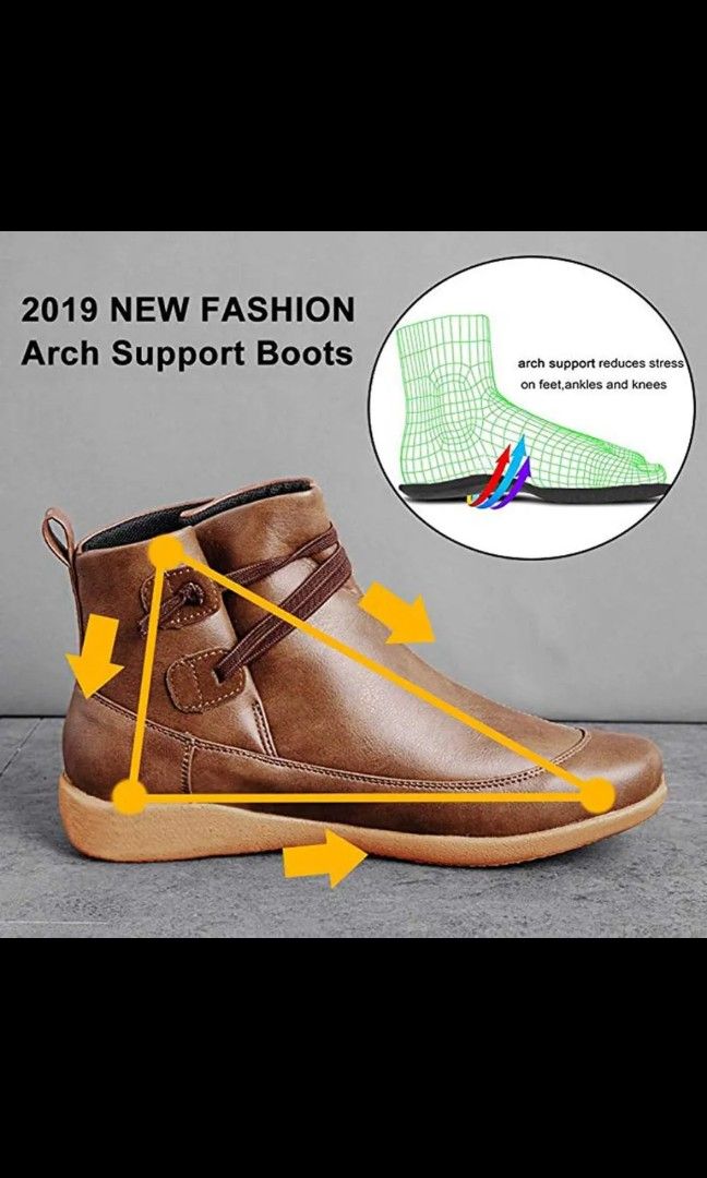 2019 new top arch support boots