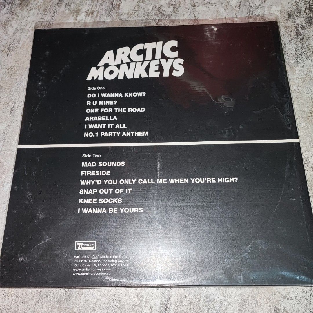 Arctic Monkeys AM Vinyl LP Record, Hobbies & Toys, Music & Media, Vinyls on Carousell