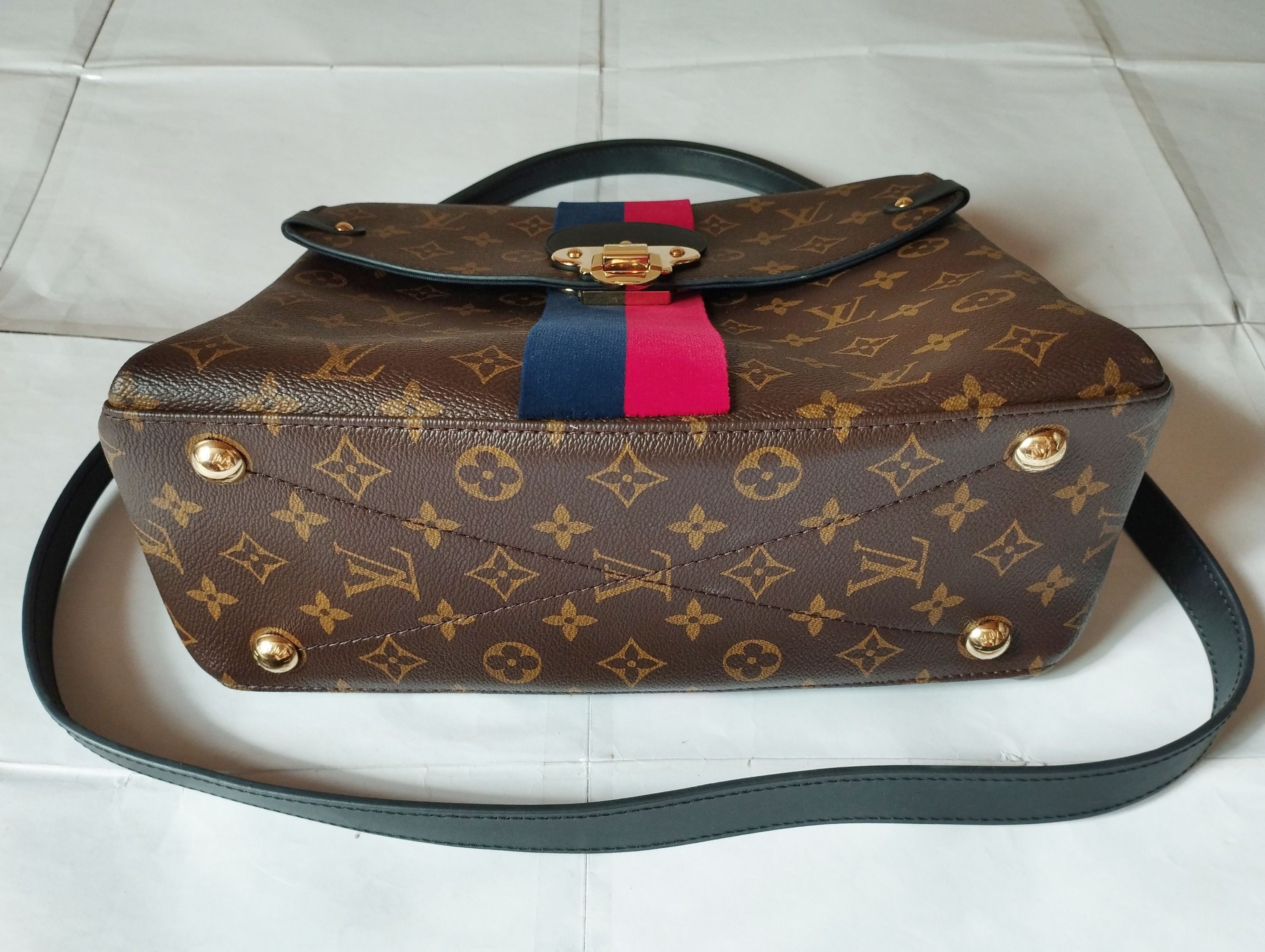 LOUIS VUITTON Monogram Georges BB Marine Cherry 1233135