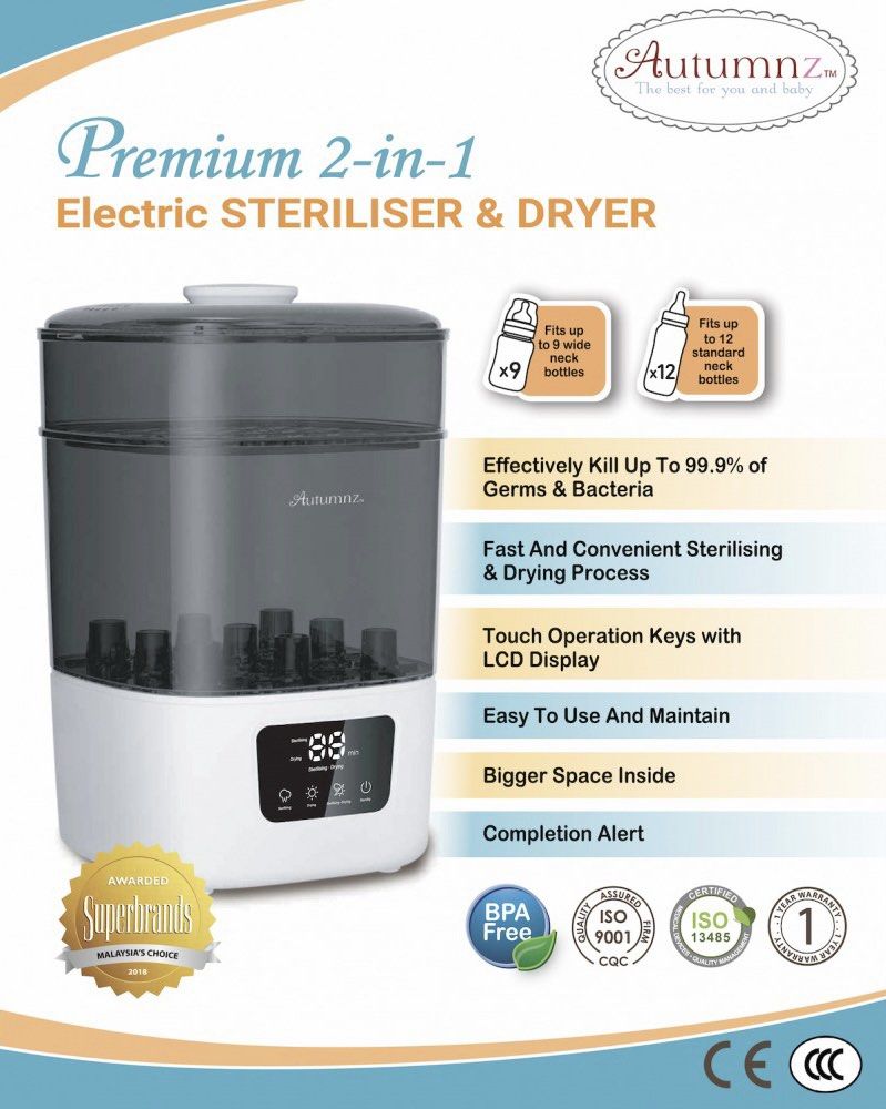 2 in 1 sales steriliser