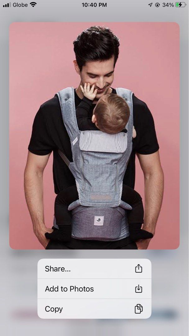 Baby carrier hot sale korea