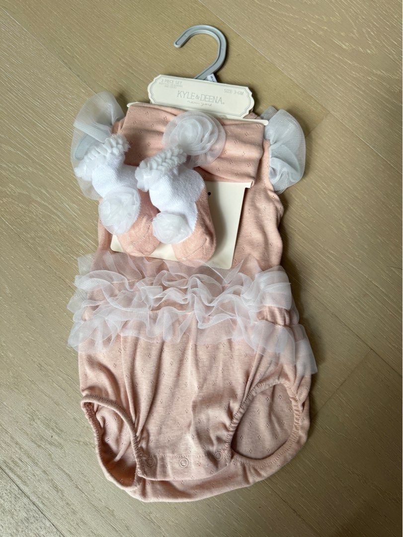 Newborn baby girl new arrivals dress set