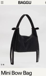 BAGGU X SANDY LIANG mini bow bag, Women's Fashion, Bags